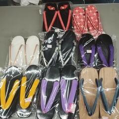 浴衣下駄、紳士水着380円.480円    カバン100円〜 象...