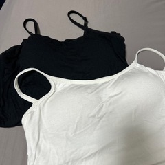 UNIQLO ブラトップ 黒白セット