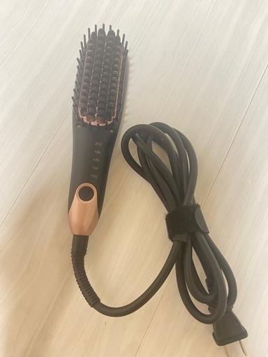 ヘアアイロン アゲツヤ ポータブル ミニブラシアイロン 海外対応 AGETUYA コームアイロン
