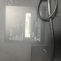 シャープ　液晶テレビの画像