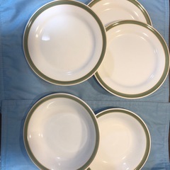 プレート3枚スープ皿2枚セット