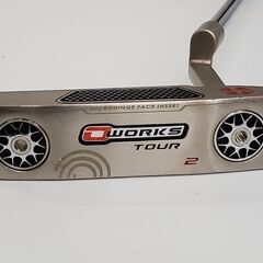 オデッセイ O-WORKS TOUR 2 パター ヘッドカバー付...