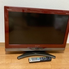 【中古/傷有り】2010年製 SHARP AQUOS 液晶テレビ26v