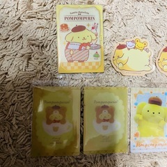 カードなど　ポムポムぷりん　サンリオ　7点セットの画像