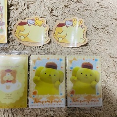 カードなど　ポムポムぷりん　サンリオ　7点セットの画像