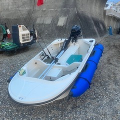 ‼️引き取り限定‼️3m未満組立てボート（分割ボート） D-255PX2の画像
