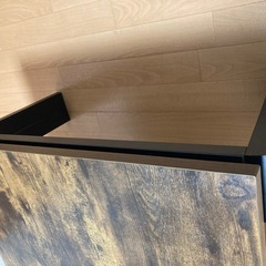 ヴィンテージ風ローテーブル　こたつ機能有の画像