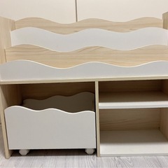 ニトリ　キッズ収納ラック　ミア　絵本棚