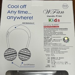 値下⭐️ネックファン　首掛け扇風機の画像