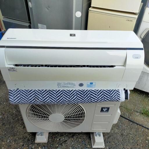 ✨可動保証付き✨SHARPエアコン2.8㌔2017年　クリーニング済。