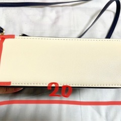 【新品】アフターヌーンティー 鞄 紺 青　斜め掛け ショルダーバックの画像