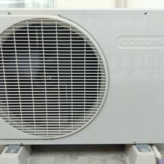 1シーズン利用のみ🍎20畳！国産ルームエアコン🍎安心のコロナ冷暖房CSH-U4019Rの画像