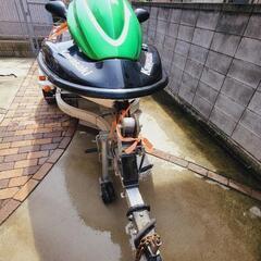 STX-15F ジェットスキー　トレーラー(リガーマリン社)付きの画像