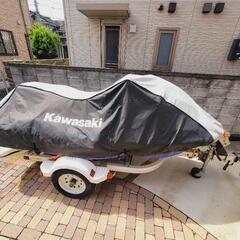 STX-15F ジェットスキー　トレーラー(リガーマリン社)付きの画像