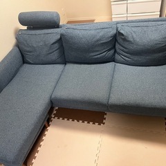 3人がけカウチソファ