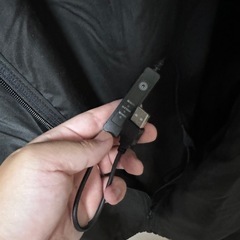 [Ustar] ファン付きベスト  空調作業服  黒　XLサイズの画像