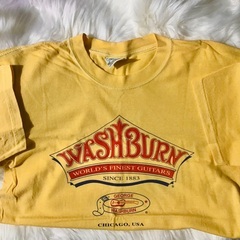 レア！　WASHBURN GUITER TシャツM〜ヴィンテージ...