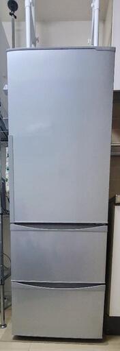 冷蔵庫+突っ張り棒+床保護用シート