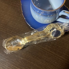 【受付中】コバルト釉　コーヒー碗皿揃　5客セットの画像
