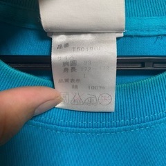 men'sTシャツ（SVOLME スボルメ）青色（Lサイズ）【お値段交渉可】の画像