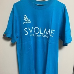 men'sTシャツ（SVOLME スボルメ）青色（Lサイズ）【お...
