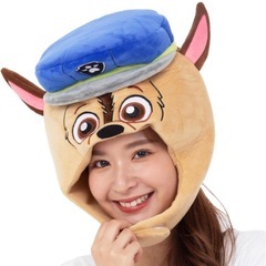 新品　パウパトロール　チェイス　フェイスキャップ　帽子　コスプレの画像