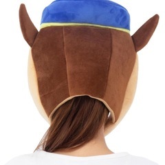 新品　パウパトロール　チェイス　フェイスキャップ　帽子　コスプレの画像