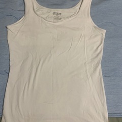 値下げ　スポーツタンクトップ白色の画像