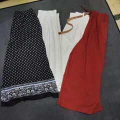美品　ガウチョパンツ　4点まとめて