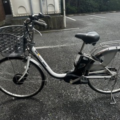 値下げ✱引き取り限定✱ Panasonic 電動アシスト自転車 パナソニック 24 SW 20型 ブルーイッシュグリーンメタリック 電動