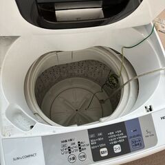 【決定
】日立洗濯機2017年製、5kgの画像