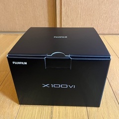 新品未開封、未使用、保証書押印あり、FUJIFILM X100Ⅵ...