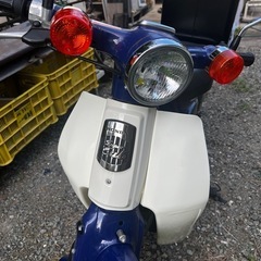 スーパーカブ50 AA01 人気の黒エンジンイグニッションモデルの画像