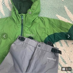 mont-bell スキーウェア　size140の画像