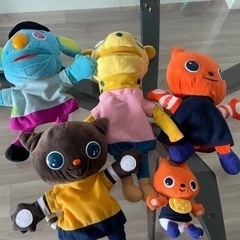 ベネッセ英語のキャラクター　パペット