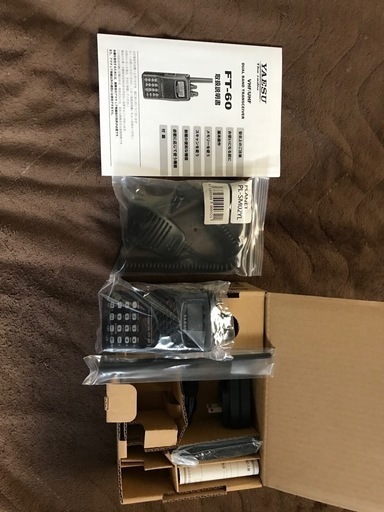 八重洲ハンディーアマチュア無線FT-60