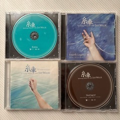 CD、糸車、THE JAYWALK