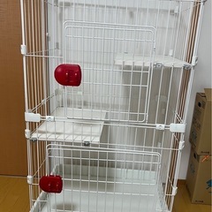 決まりました！ アイリスオーヤマ　キャットゲージ