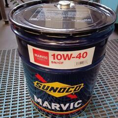 空のSUNOCOオイル缶の画像