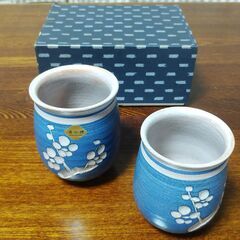 湯呑みペア　清水焼