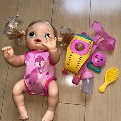 説明書付、はいはいベビーBabyAliveちゃん