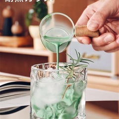 ウイスキー グラス 焼酎 ビアグラス 日本酒 清酒 2個セット 200ml クリア 透明 耐熱ガラス 不規則 ストレス解消 クリスタル おしゃれ 北欧風 家飲み 晩酌 パーティー バー用品の画像