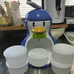 パール金属 手動 かき氷器 製氷 カップ付 の画像