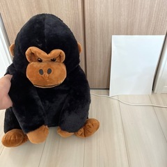 ゴリラのぬいぐるみの画像