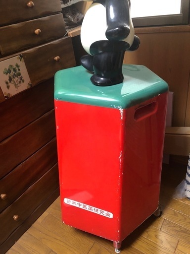 パンダ　店頭用看板　　　レトロ　立ち看板　薬局