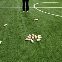 モルックさらば青◯の光の芸人でもおなじみのスポーツ🤭 - 吹田市