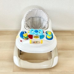 【美品】歩行器 ベビーウォーカー ベビーチェア　赤ちゃん 折りた...
