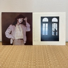 中島みゆきLPレコード2枚の画像