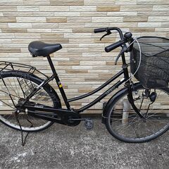中古自転車 変速無し 26インチ ブロックダイナモ 軽整備済み 防犯登録対応 町田市 相模原市 MM343