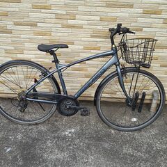 中古自転車 3×7段変速 460MM クロスバイク軽整備済み 防犯登録対応 町田市 相模原市 MM346